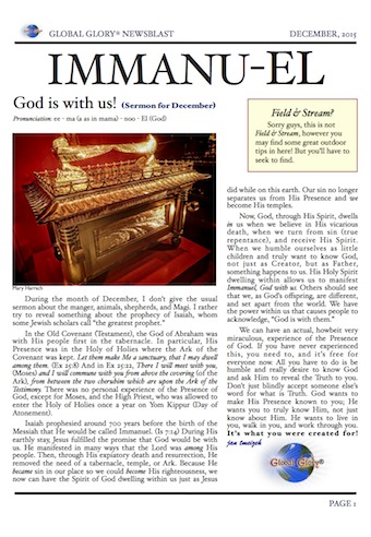 December 2015 Newsblast